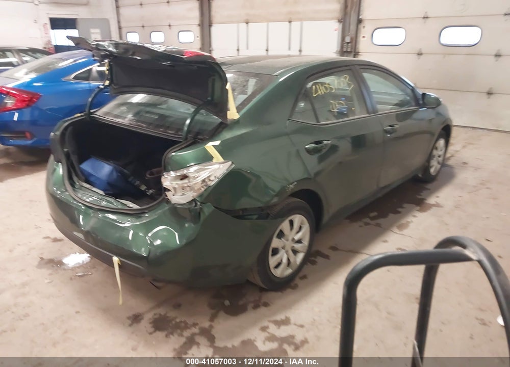 2015 TOYOTA COROLLA VIN: 2T1BURHE1FC250296