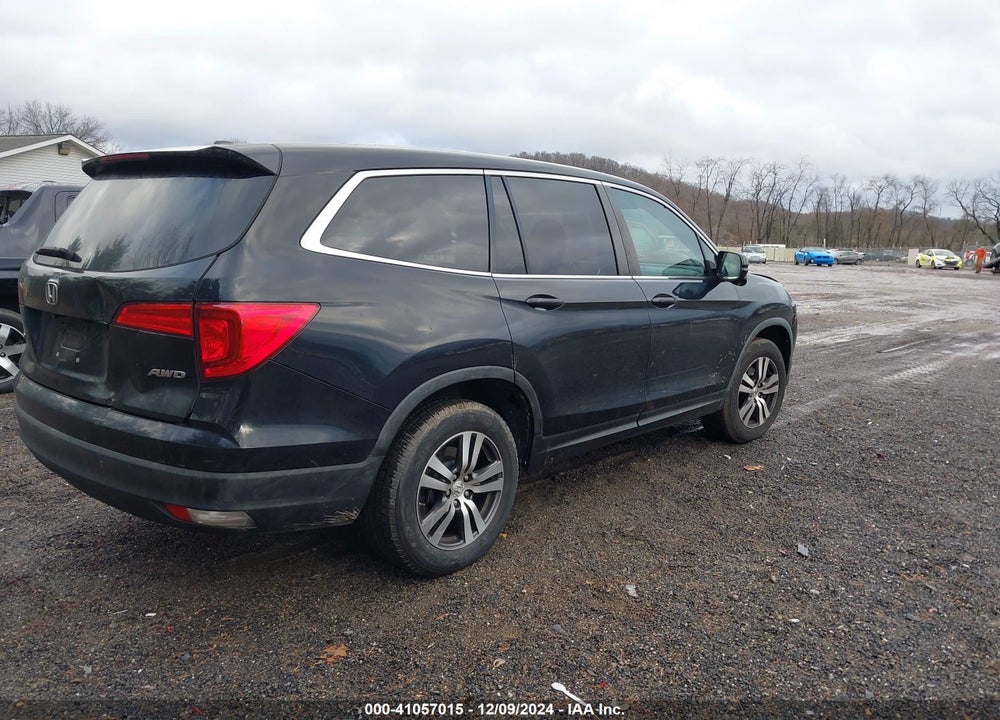 2016 HONDA PILOT EX-L VIN: 5FNYF6H59GB048466