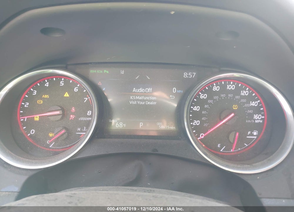 2020 TOYOTA CAMRY VIN: 4T1KZ1AKXLU034153