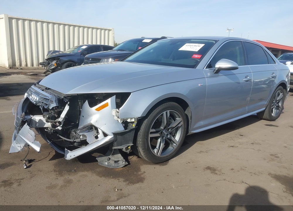 2018 AUDI A4 2.0T PREMIUM/2.0T TECH PREMIUM VIN: WAUENAF4XJA051215