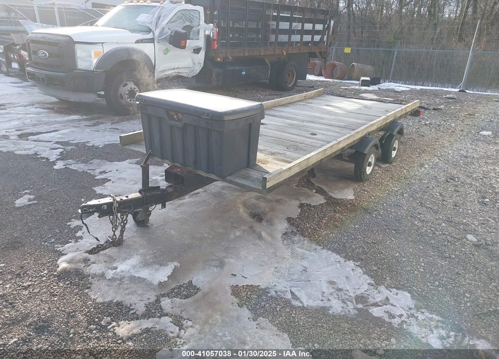 2000 HOMEMADE 16X4 TRAILER VIN: 1111111111UAJ4654