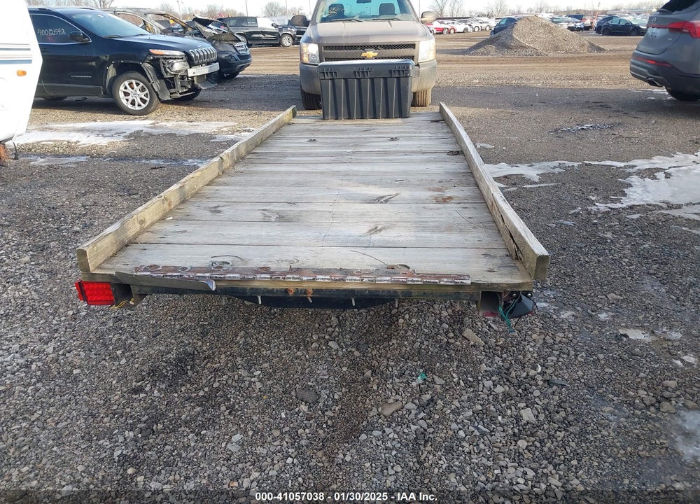 2000 HOMEMADE 16X4 TRAILER VIN: 1111111111UAJ4654