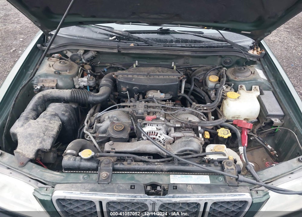 2002 SUBARU FORESTER L VIN: JF1SF63572H718592
