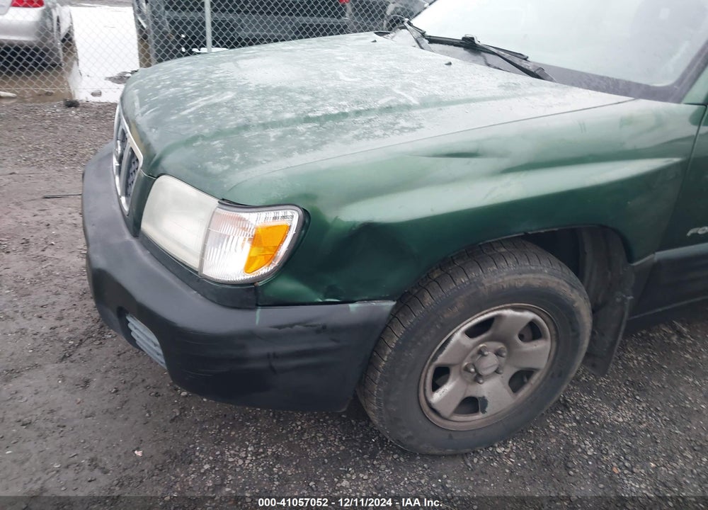 2002 SUBARU FORESTER L VIN: JF1SF63572H718592