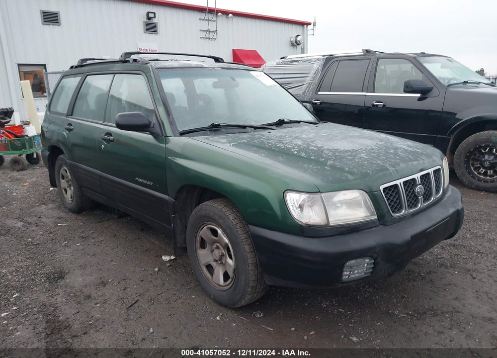 2002 SUBARU FORESTER L VIN: JF1SF63572H718592
