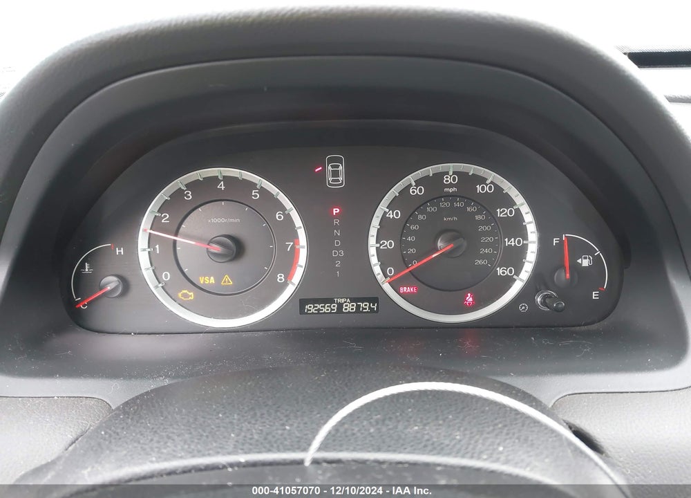 2009 HONDA ACCORD 2.4 LX-P VIN: 1HGCP26419A105735