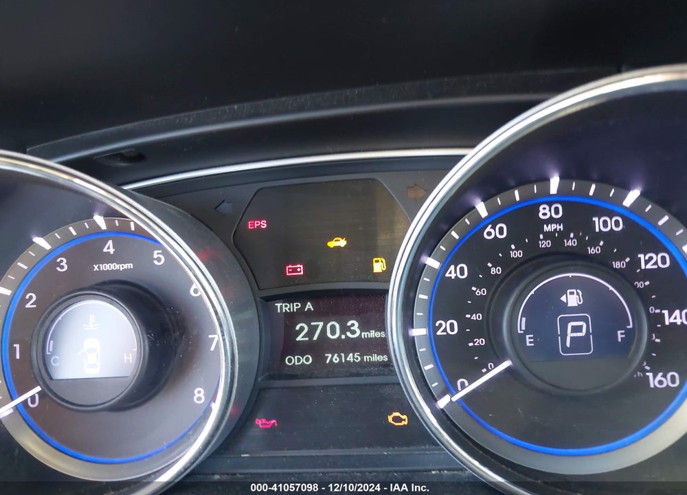 2013 HYUNDAI SONATA GLS VIN: 5NPEB4ACXDH735402