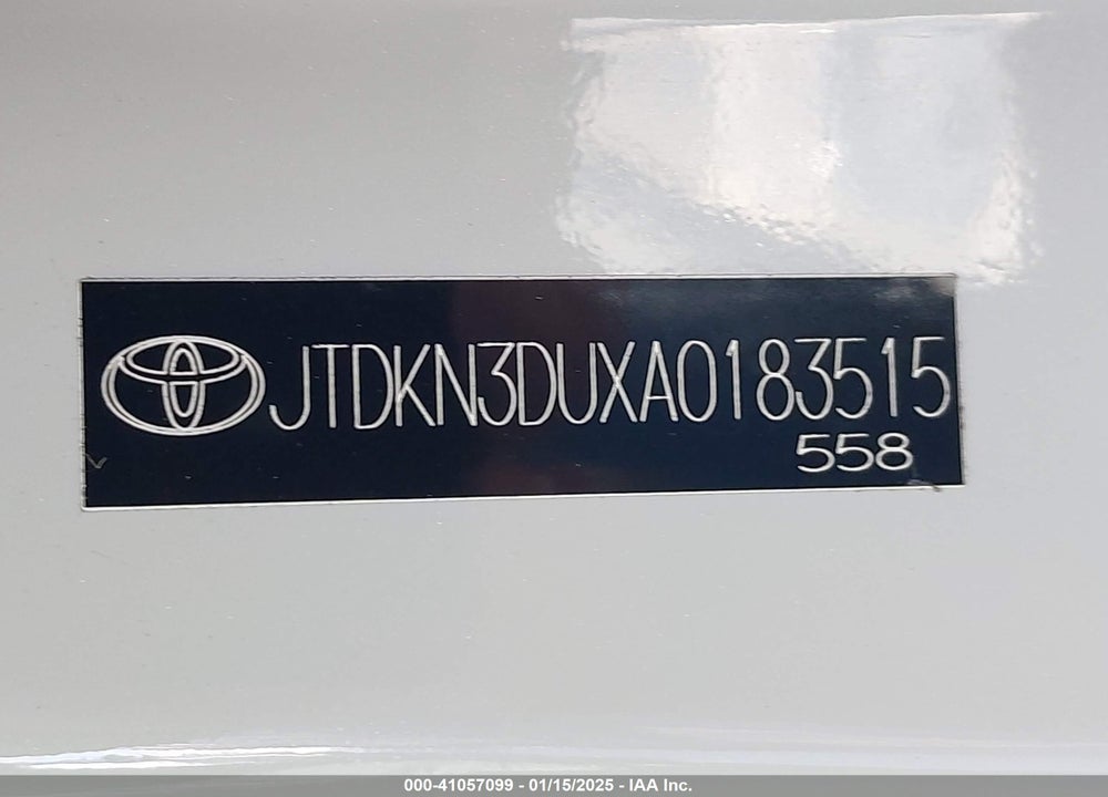 2010 TOYOTA PRIUS VIN: JTDKN3DUXA0183515