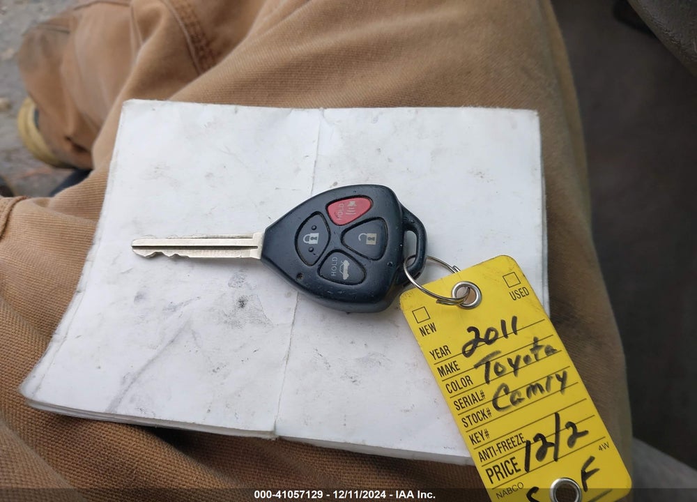 2011 TOYOTA CAMRY VIN: 4T4BF3EK8BR091888