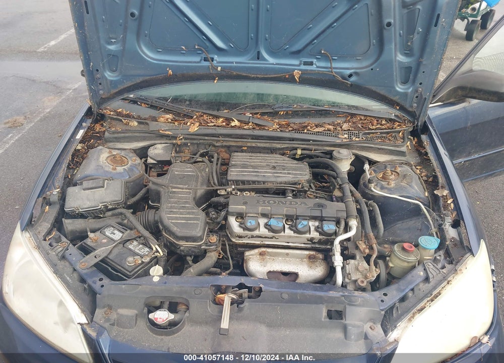 2004 HONDA CIVIC LX VIN: 1HGES16564L014600
