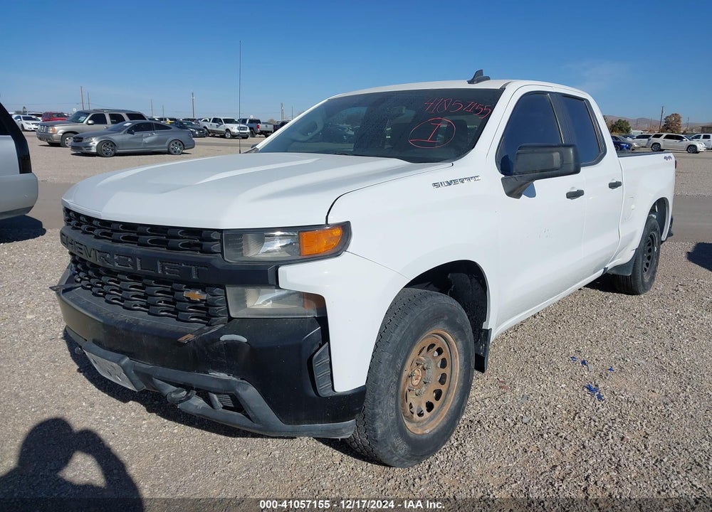 2021 CHEVROLET SILVERADO 1500 4WD STANDARD BED WT VIN: 1GCRYAEF6MZ324865