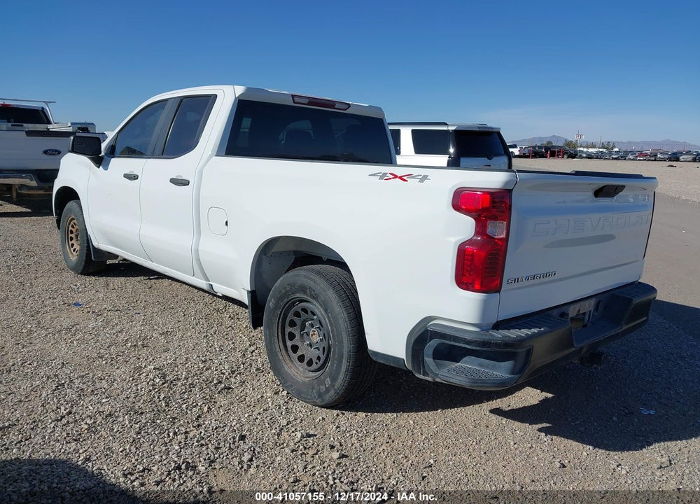 2021 CHEVROLET SILVERADO 1500 4WD STANDARD BED WT VIN: 1GCRYAEF6MZ324865