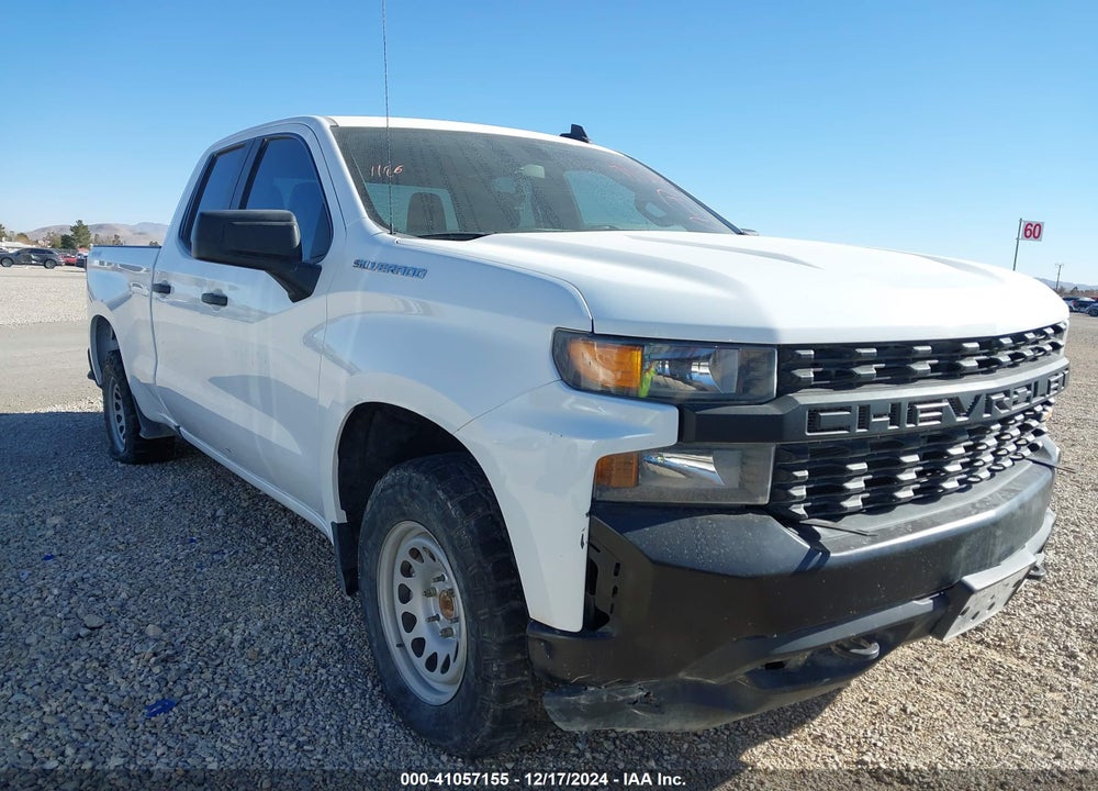 2021 CHEVROLET SILVERADO 1500 4WD STANDARD BED WT VIN: 1GCRYAEF6MZ324865