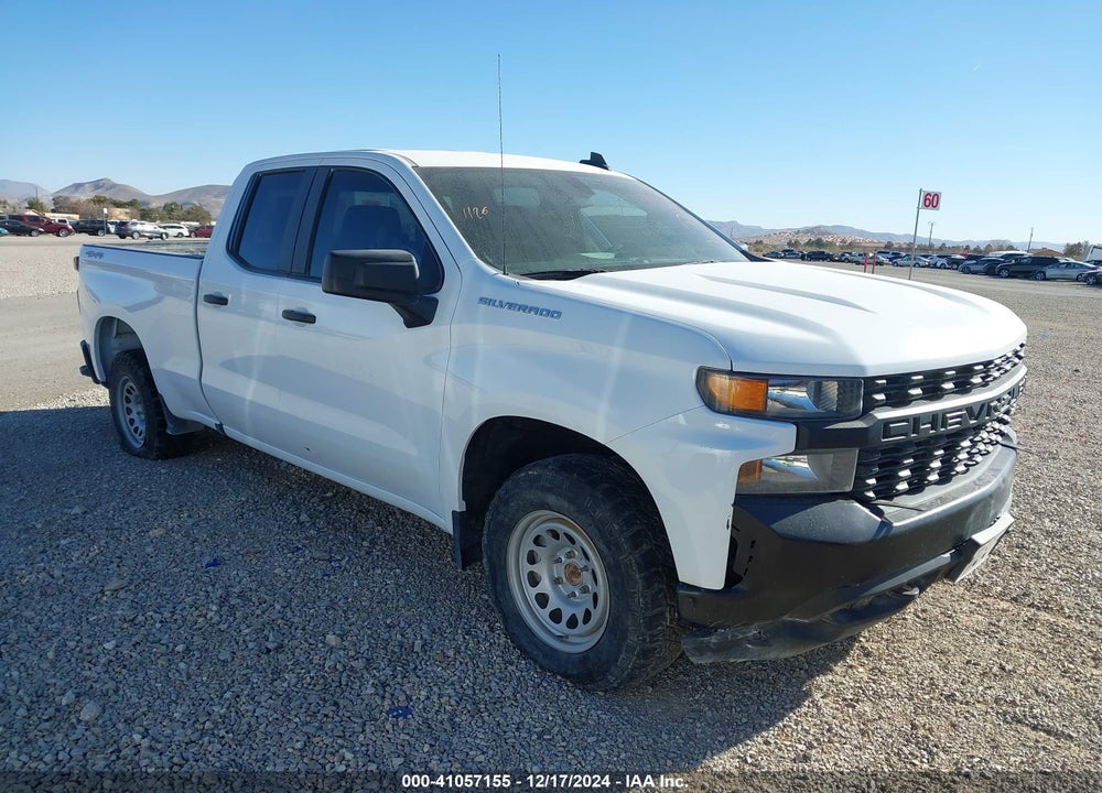 2021 CHEVROLET SILVERADO 1500 4WD STANDARD BED WT VIN: 1GCRYAEF6MZ324865