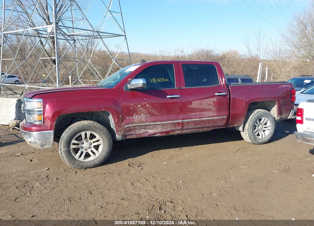 2014 CHEVROLET SILVERADO 1500 1LZ VIN: 3GCUKSEC8EG465784