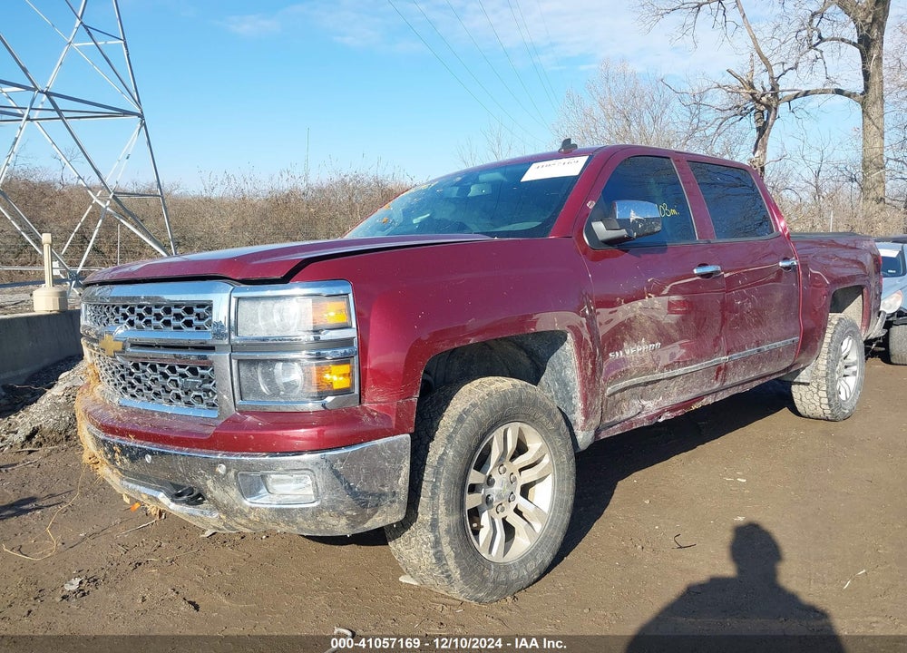 2014 CHEVROLET SILVERADO 1500 1LZ VIN: 3GCUKSEC8EG465784