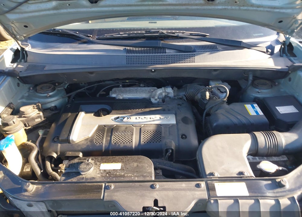 2006 HYUNDAI TUCSON GL VIN: KM8JM12B86U448495