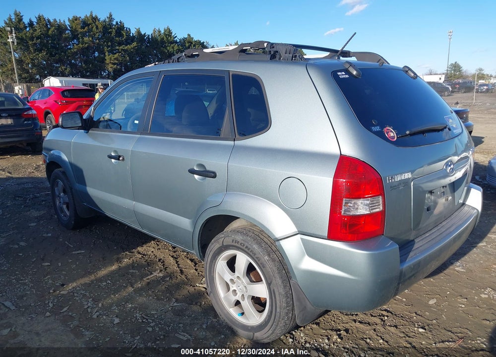 2006 HYUNDAI TUCSON GL VIN: KM8JM12B86U448495