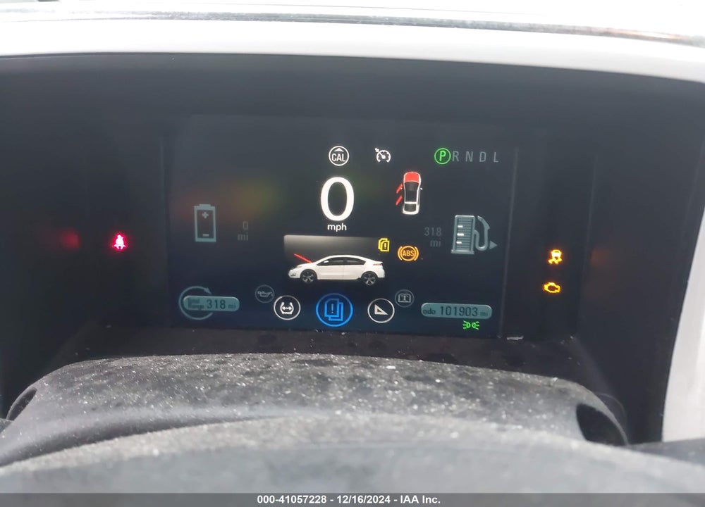 2012 CHEVROLET VOLT VIN: 1G1RD6E40CU113141