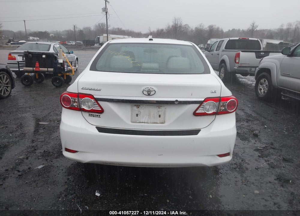 2011 TOYOTA COROLLA LE VIN: 2T1BU4EE3BC654766