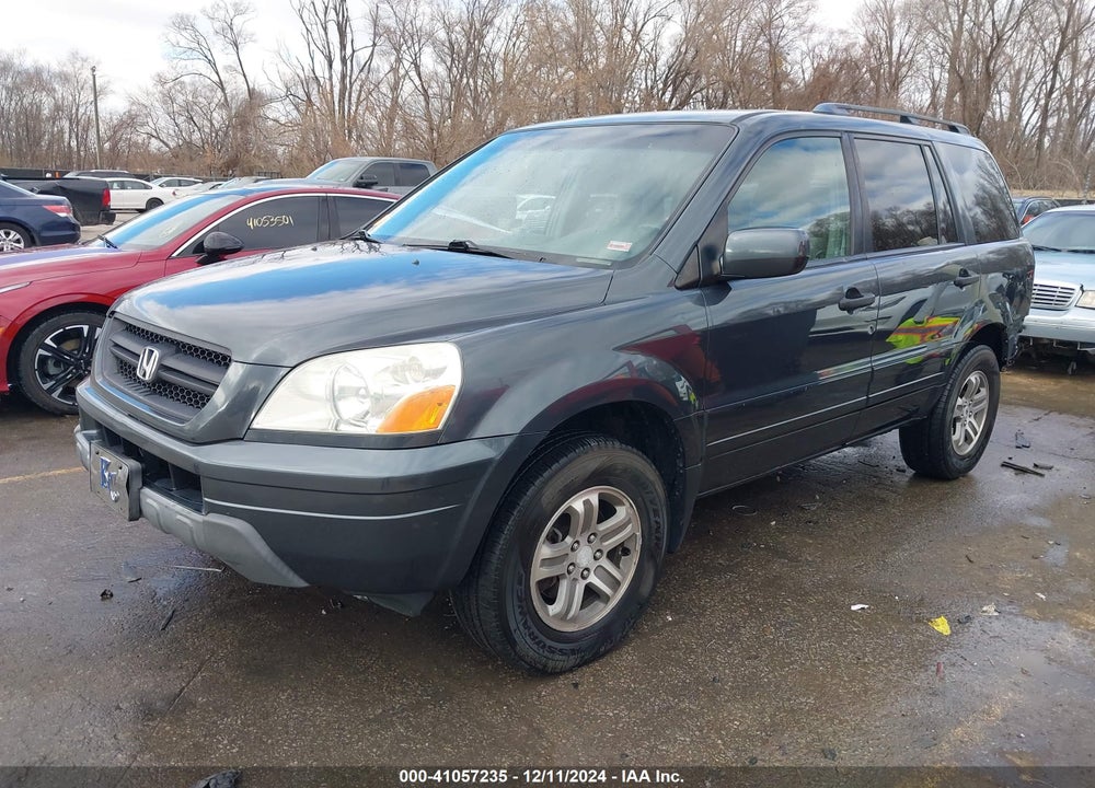 2004 HONDA PILOT EX VIN: 2HKYF18424H602700