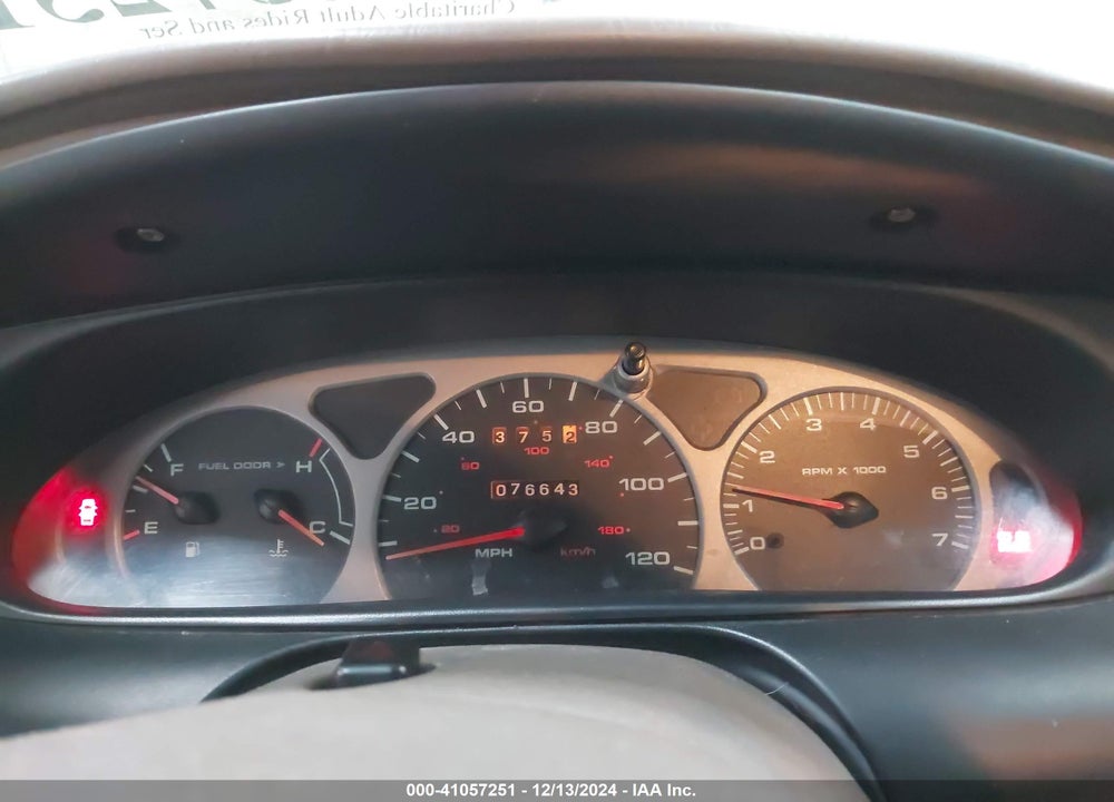 1999 FORD TAURUS SE/SE-NE VIN: 1FAFP53U1XG249769