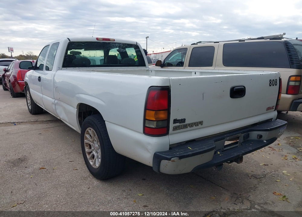 2004 GMC SIERRA 1500 WORK TRUCK VIN: 1GTEC19V44E378624