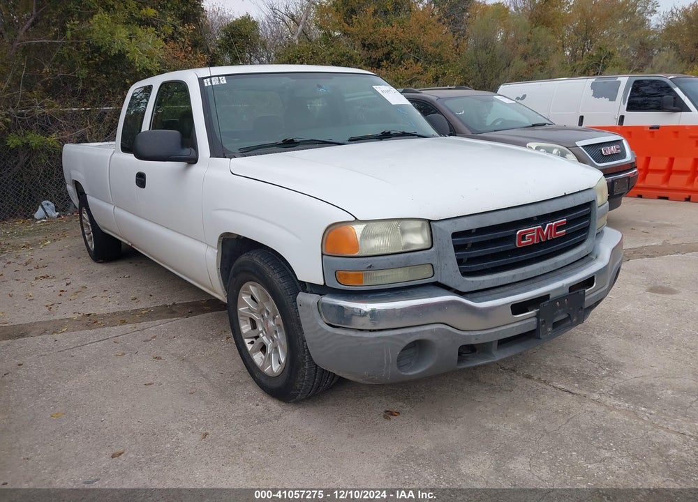 2004 GMC SIERRA 1500 WORK TRUCK VIN: 1GTEC19V44E378624