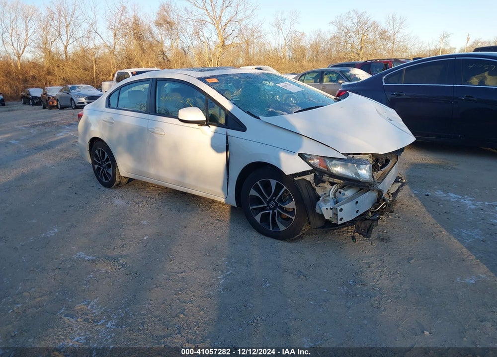 2013 HONDA CIVIC EX-L VIN: 19XFB2F9XDE018198