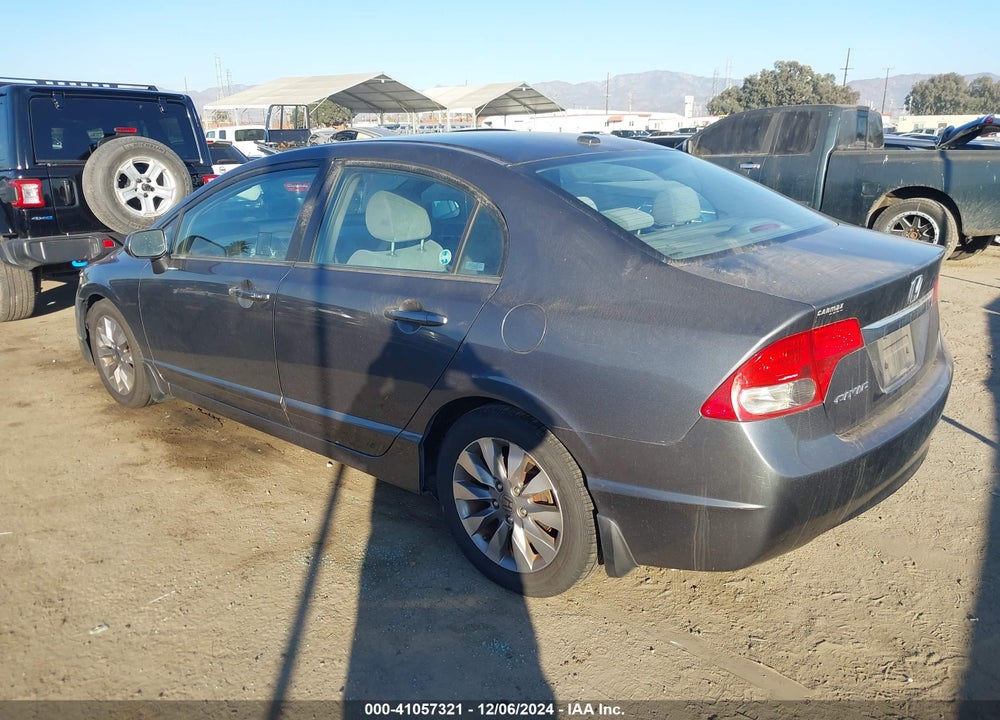 2009 HONDA CIVIC EX VIN: 2HGFA16869H311680