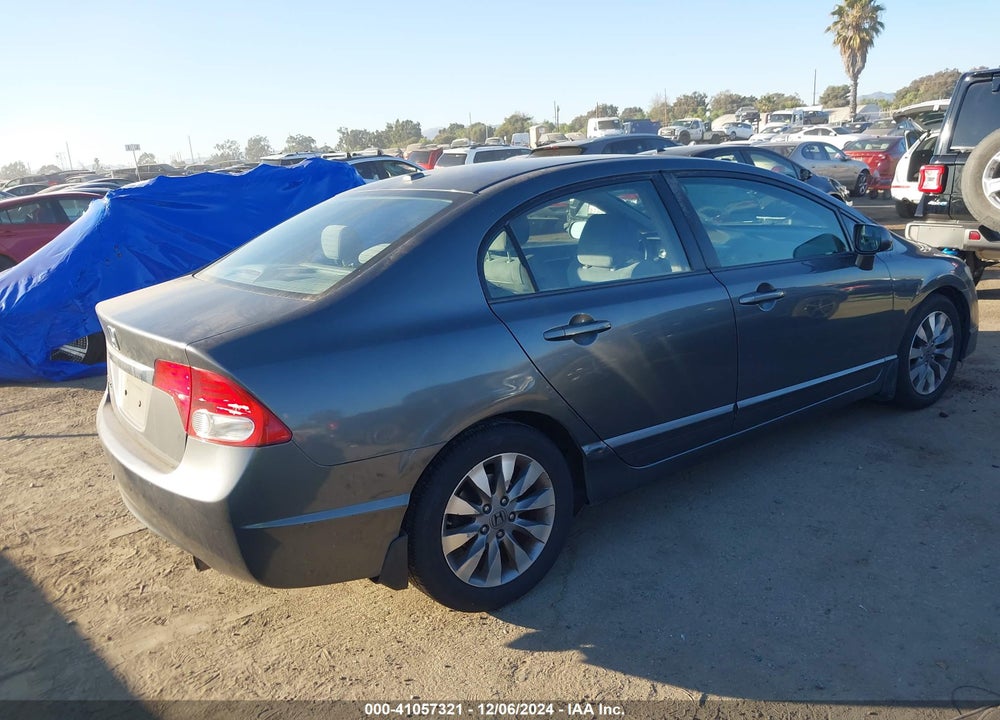 2009 HONDA CIVIC EX VIN: 2HGFA16869H311680