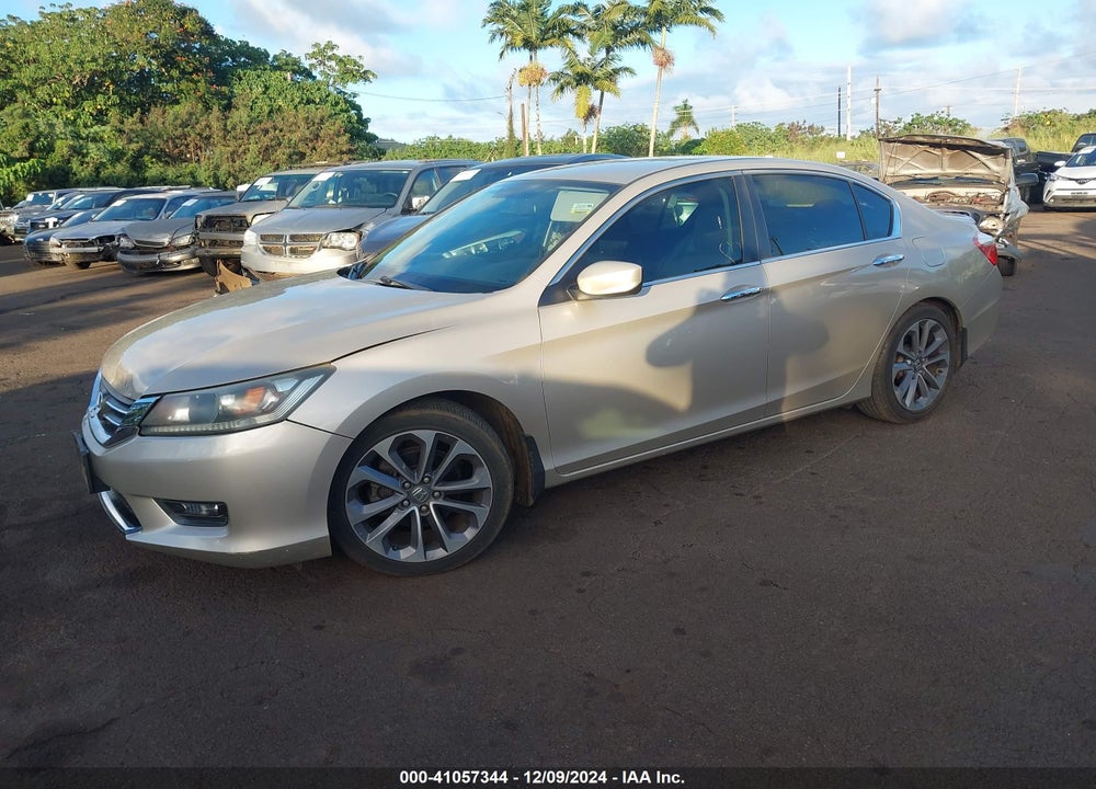 2014 HONDA ACCORD SPORT VIN: 1HGCR2F56EA116789