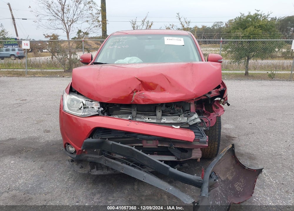 2015 MITSUBISHI OUTLANDER SE VIN: JA4AD3A30FZ009640