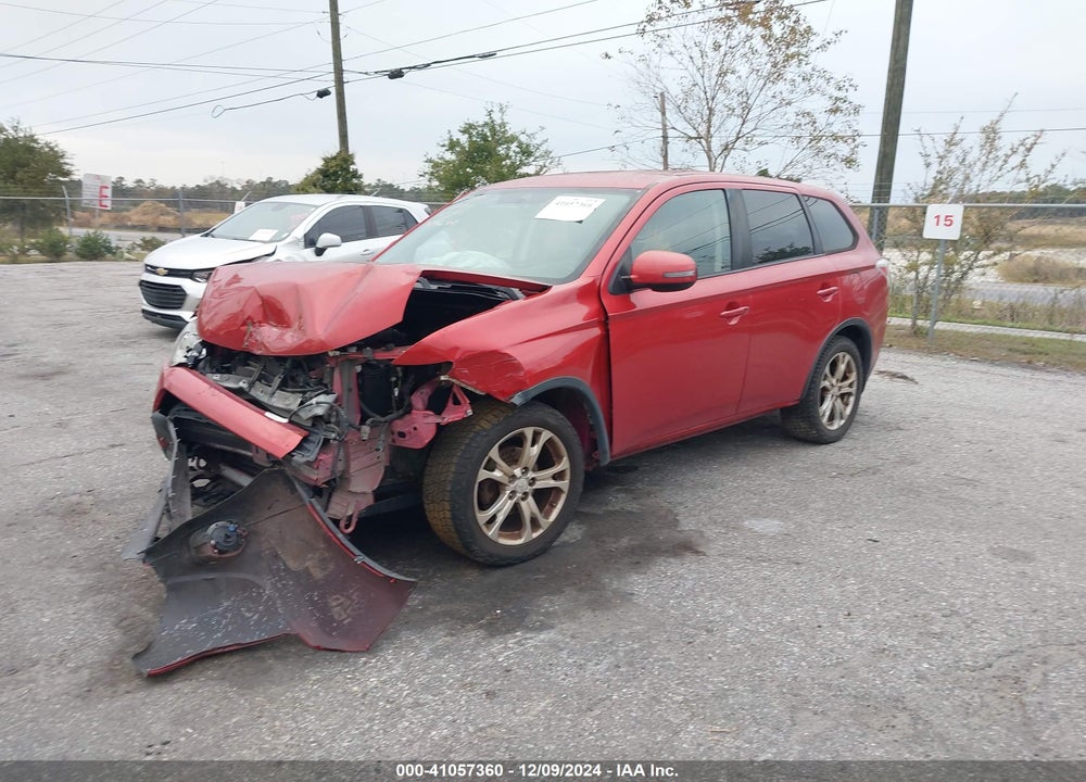 2015 MITSUBISHI OUTLANDER SE VIN: JA4AD3A30FZ009640