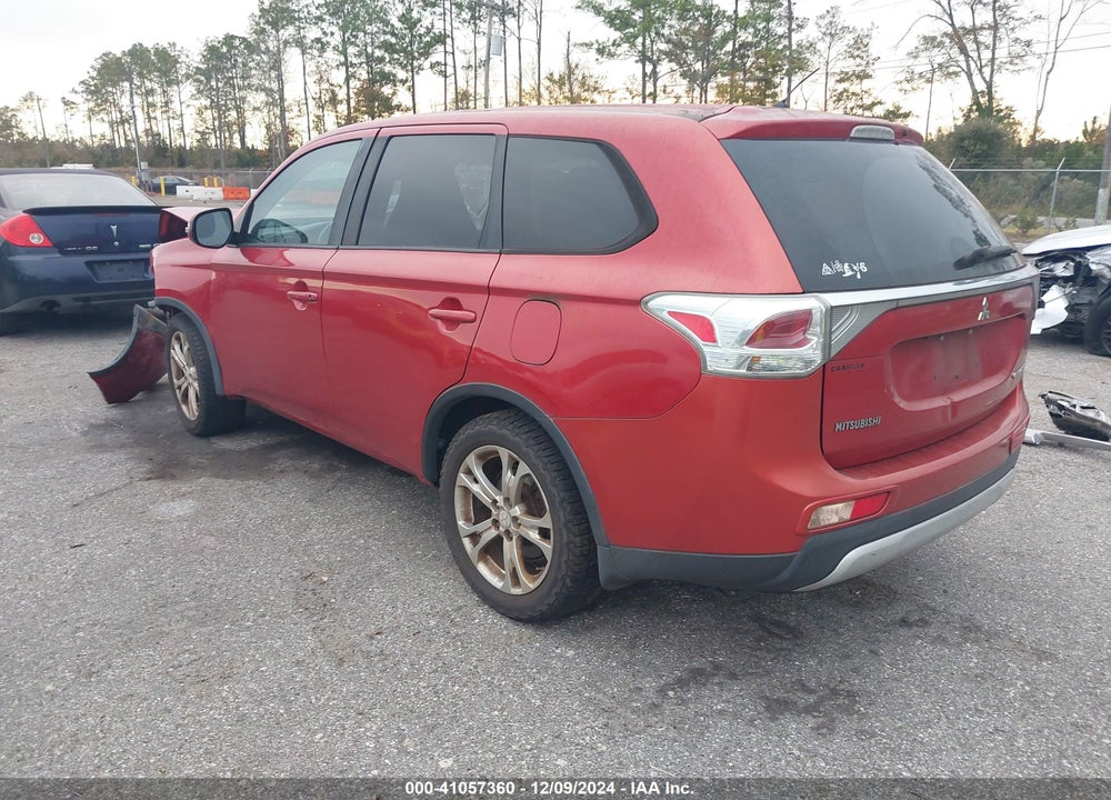 2015 MITSUBISHI OUTLANDER SE VIN: JA4AD3A30FZ009640
