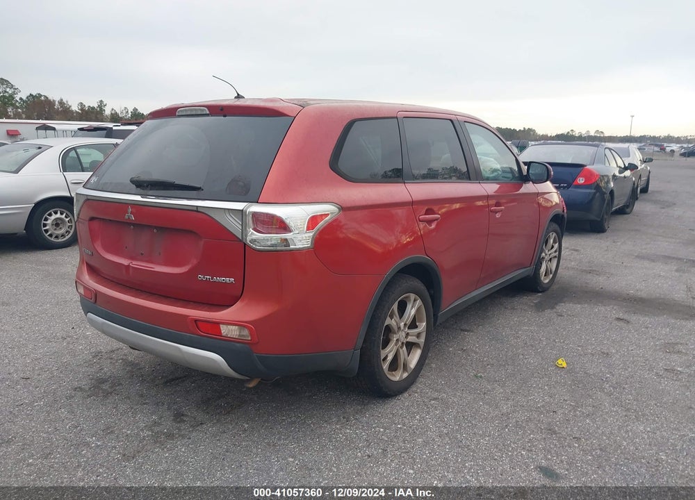 2015 MITSUBISHI OUTLANDER SE VIN: JA4AD3A30FZ009640