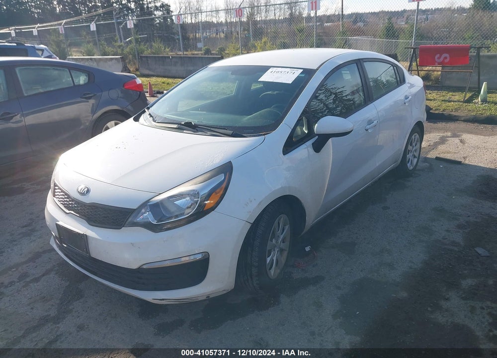 2016 KIA RIO LX VIN: KNADM4A36G6694722