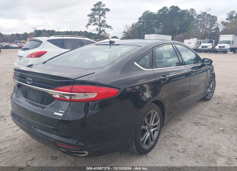 2017 FORD FUSION SE VIN: 3FA6P0H99HR244823