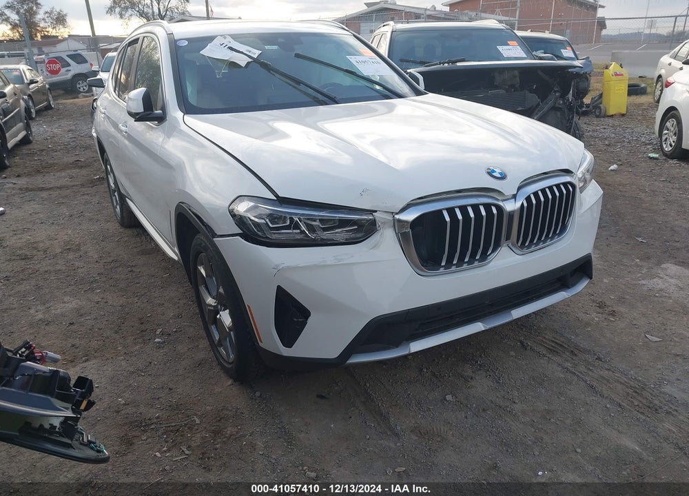 2022 BMW X3 XDRIVE30I VIN: 5UX53DP01N9K59110