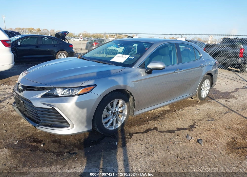 2022 TOYOTA CAMRY LE VIN: 4T1C11AK4NU652261
