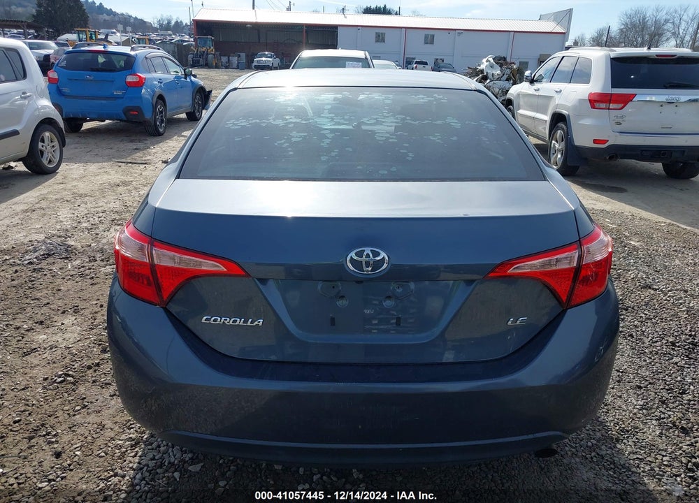 2018 TOYOTA COROLLA LE VIN: 2T1BURHE7JC073892