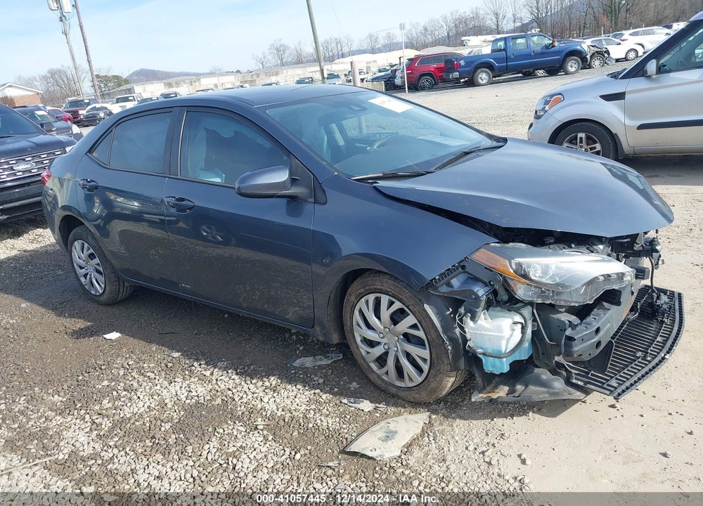 2018 TOYOTA COROLLA LE VIN: 2T1BURHE7JC073892