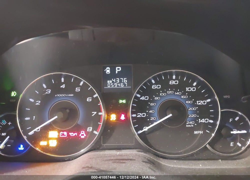 2011 SUBARU OUTBACK 2.5I PREMIUM VIN: 4S4BRCCC2B3386617