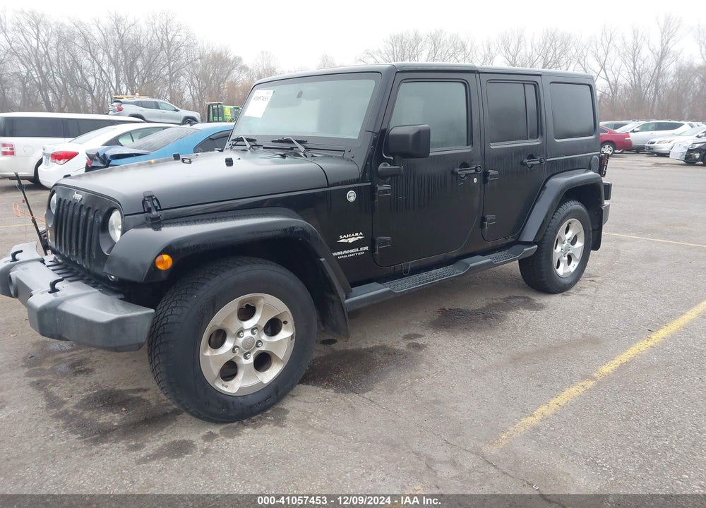 2014 JEEP WRANGLER UNLIMITED SAHARA VIN: 1C4BJWEG7EL252011