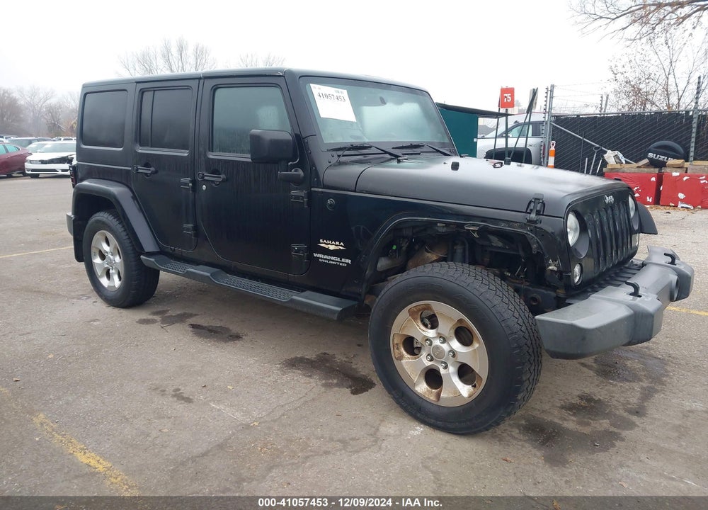 2014 JEEP WRANGLER UNLIMITED SAHARA VIN: 1C4BJWEG7EL252011