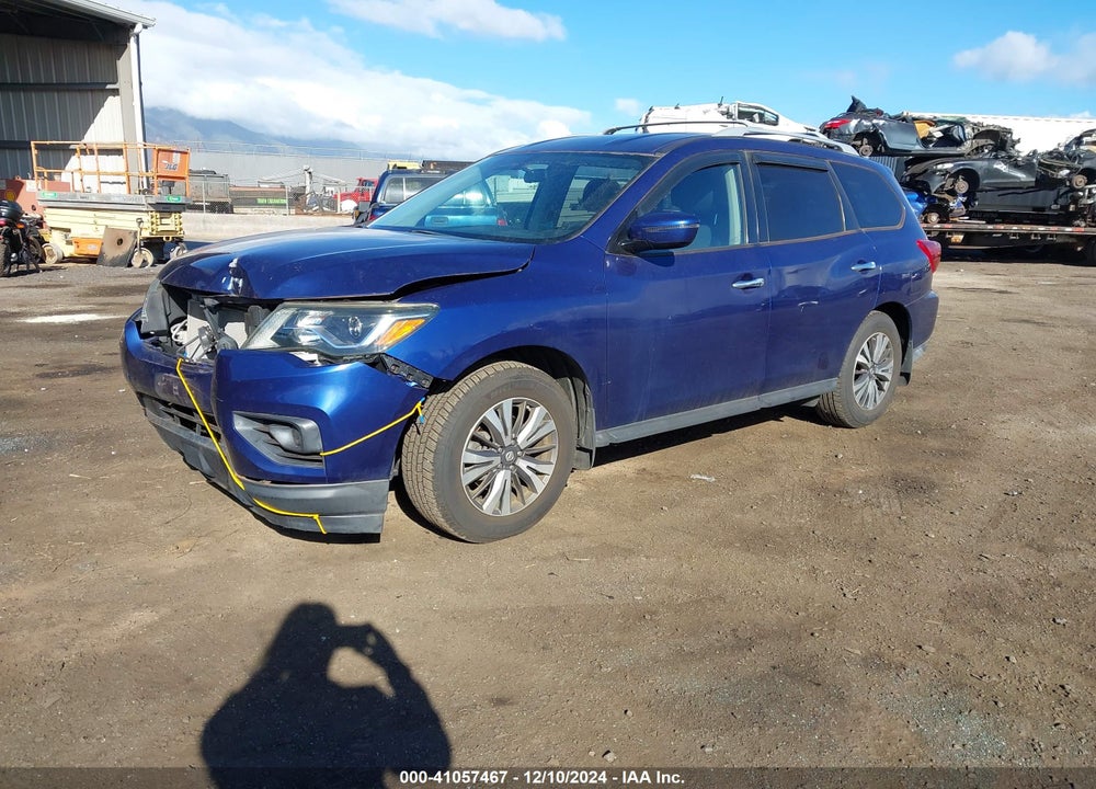 2017 NISSAN PATHFINDER S VIN: 5N1DR2MN4HC670388