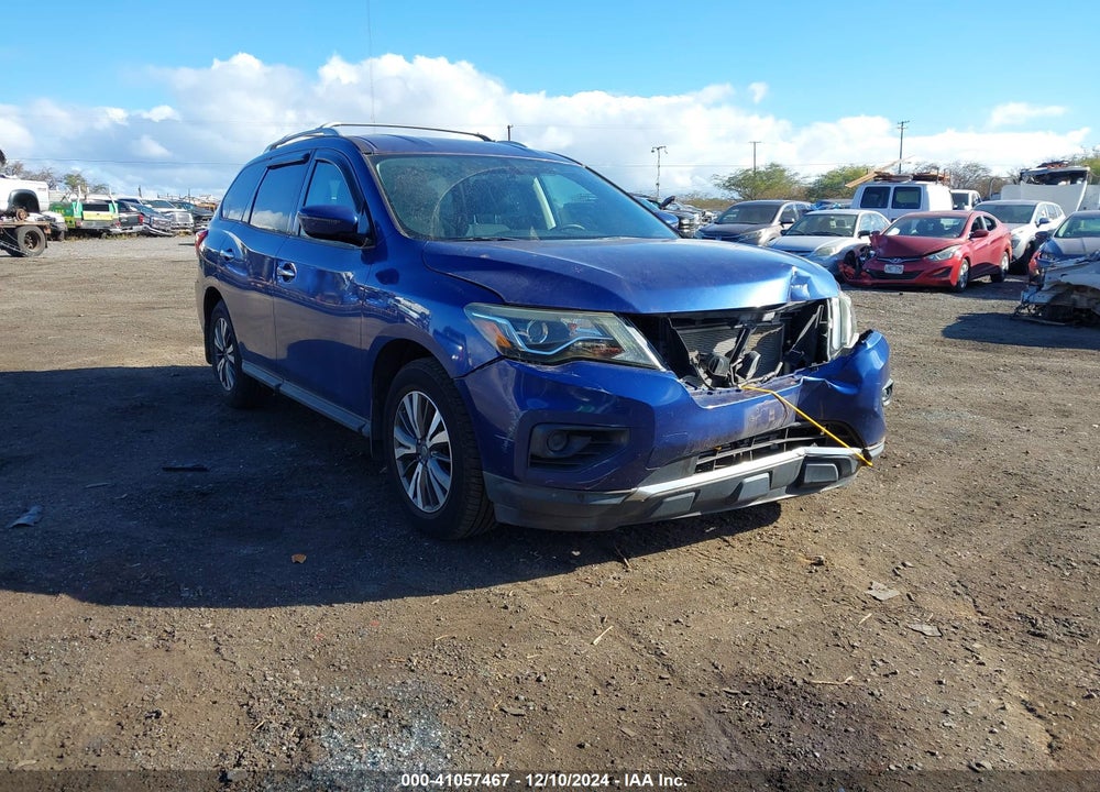 2017 NISSAN PATHFINDER S VIN: 5N1DR2MN4HC670388