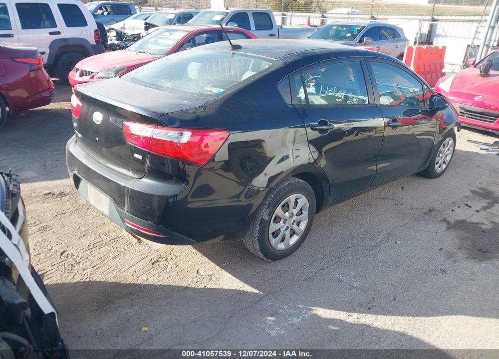 2013 KIA RIO VIN: KNADM4A39D6250424