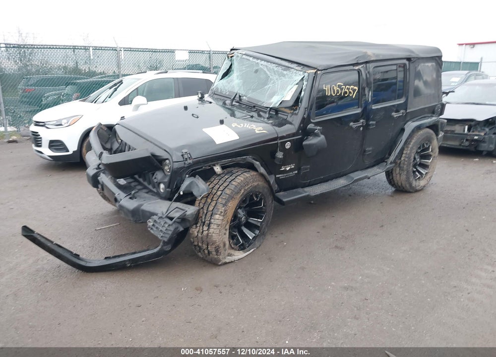 2017 JEEP WRANGLER UNLIMITED SAHARA VIN: 1C4HJWEG5HL681436