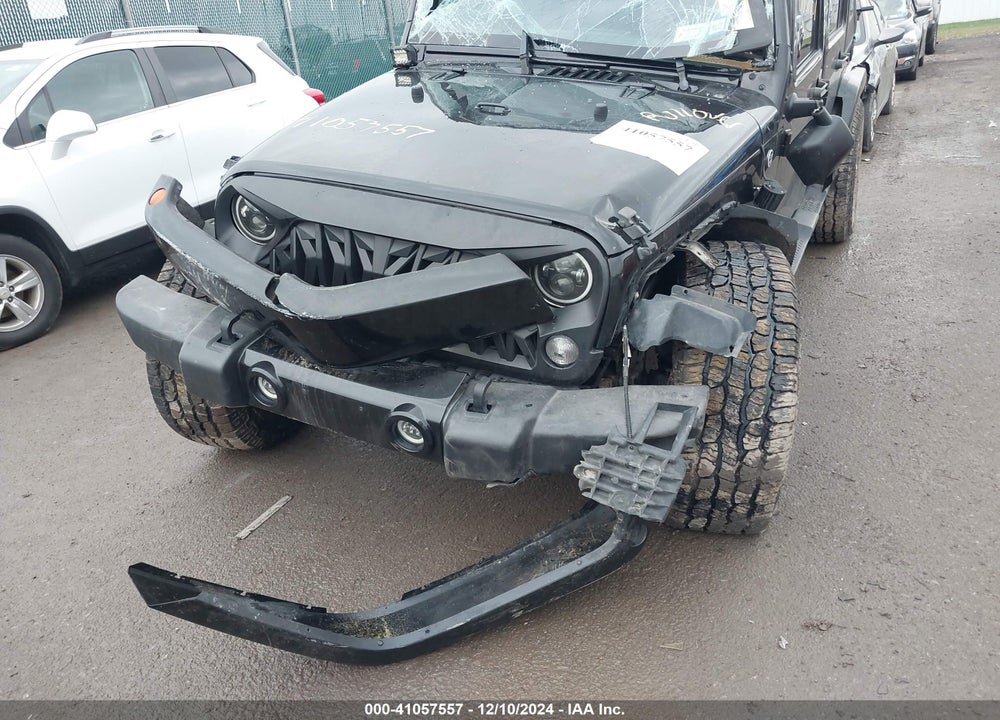 2017 JEEP WRANGLER UNLIMITED SAHARA VIN: 1C4HJWEG5HL681436